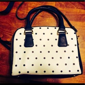 Bowler-esque Merona handbag with strap